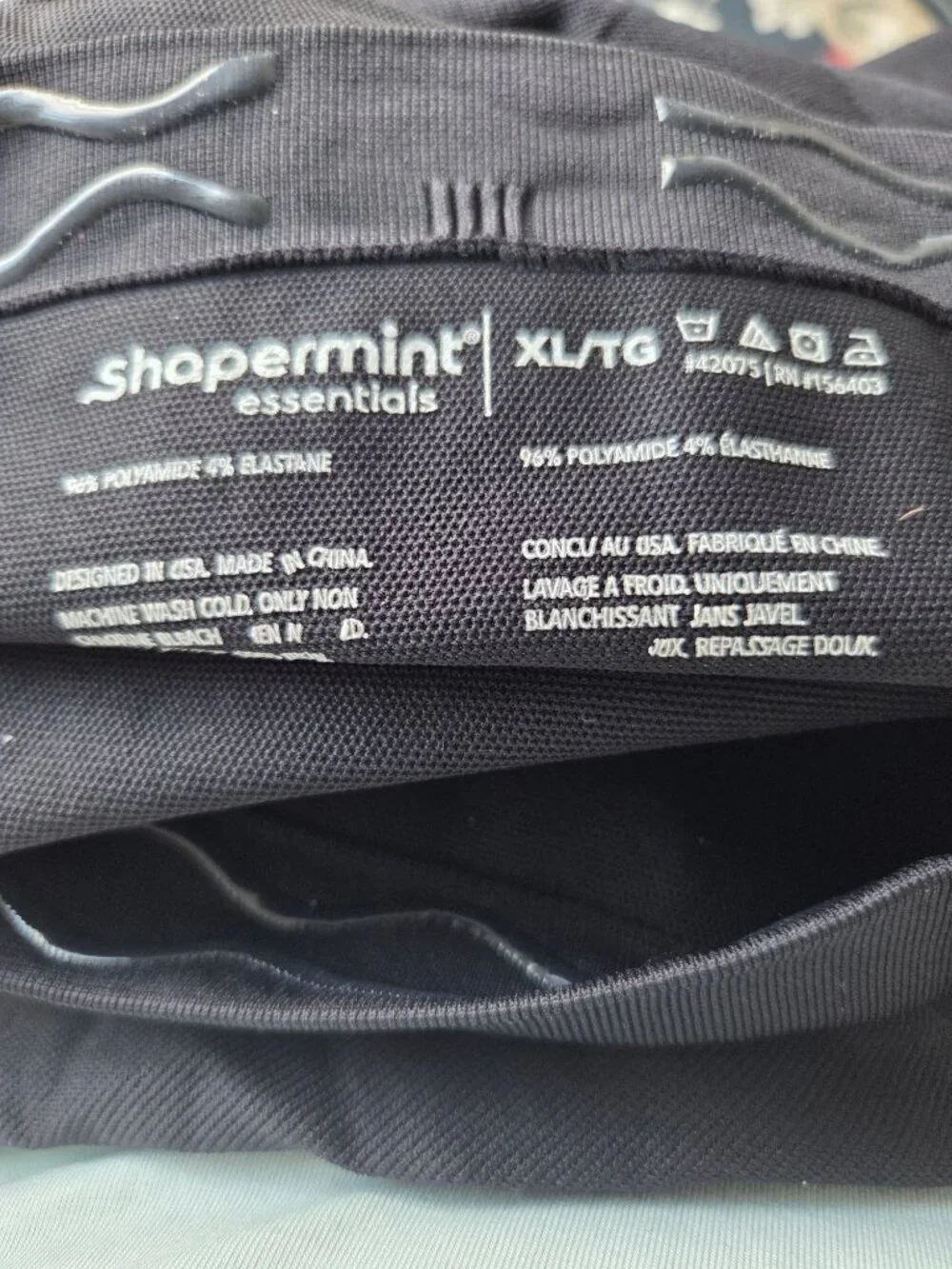 Shapermint Essentials High-Waisted Shaping Leggings Black XL